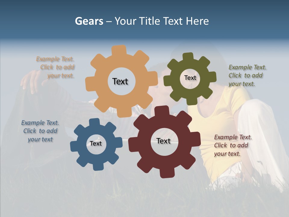 People Communication Corporation PowerPoint Template