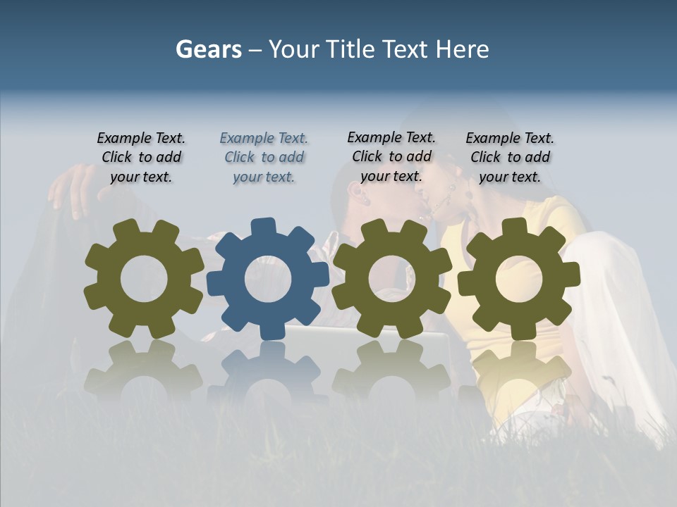 People Communication Corporation PowerPoint Template