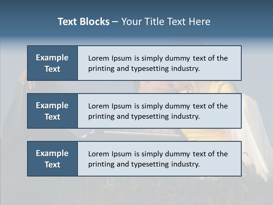 People Communication Corporation PowerPoint Template