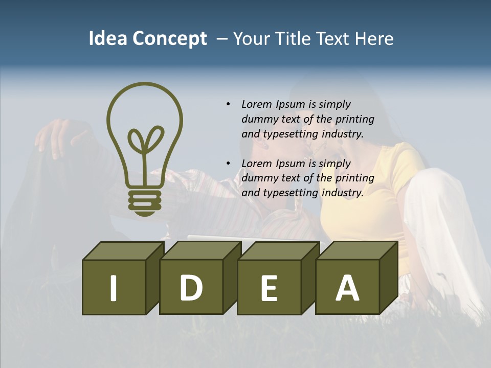 People Communication Corporation PowerPoint Template