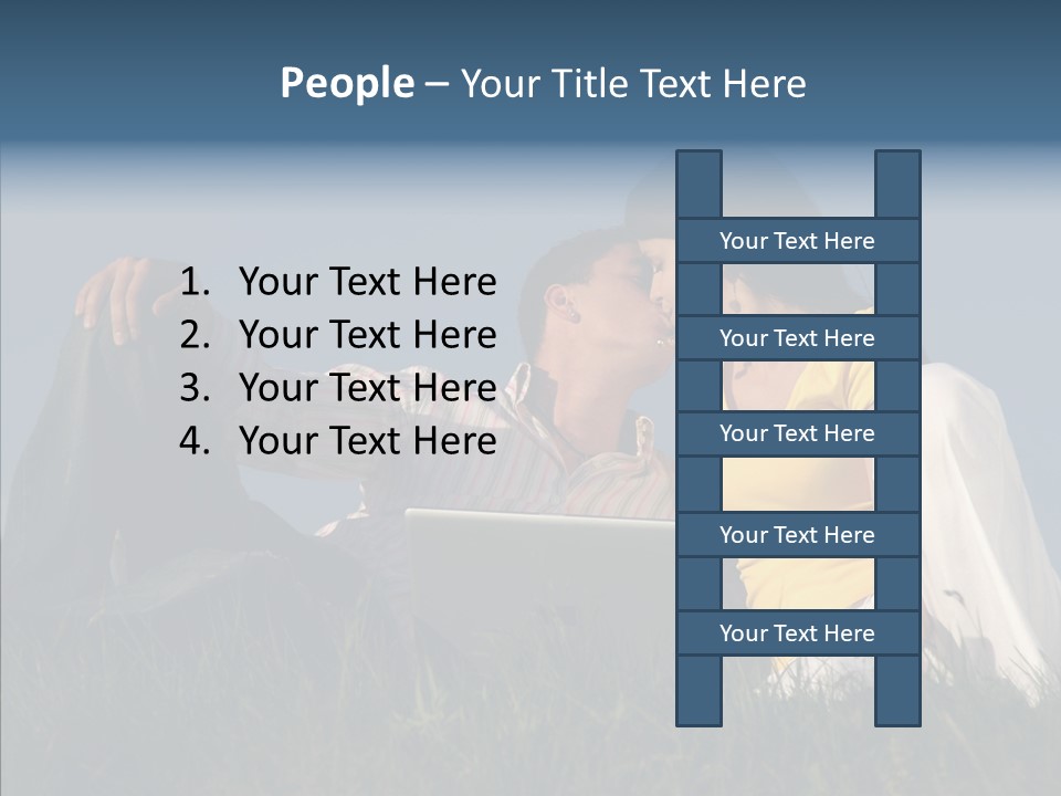 People Communication Corporation PowerPoint Template