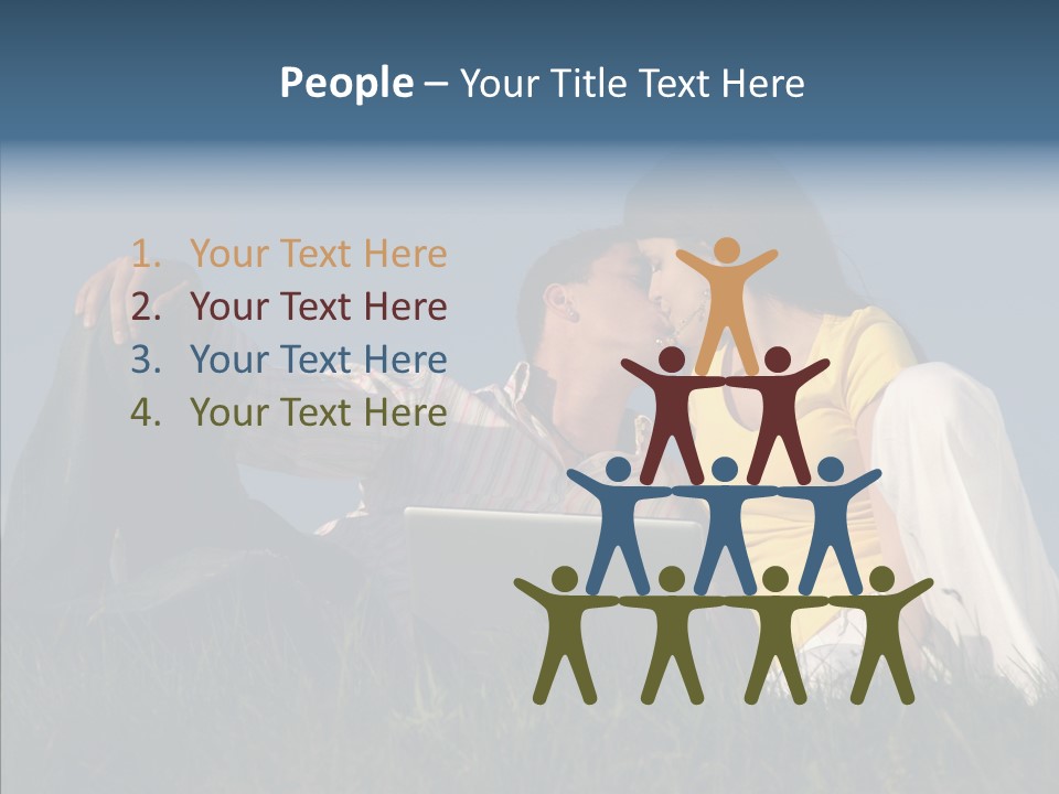 People Communication Corporation PowerPoint Template