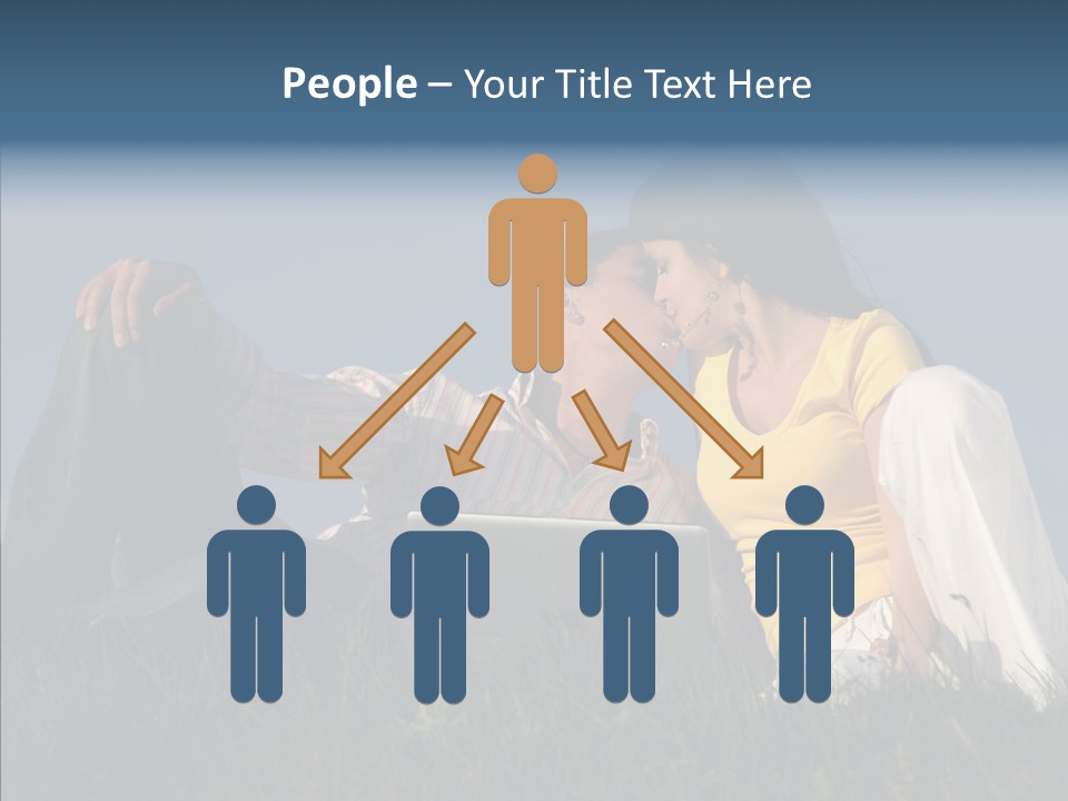 People Communication Corporation PowerPoint Template