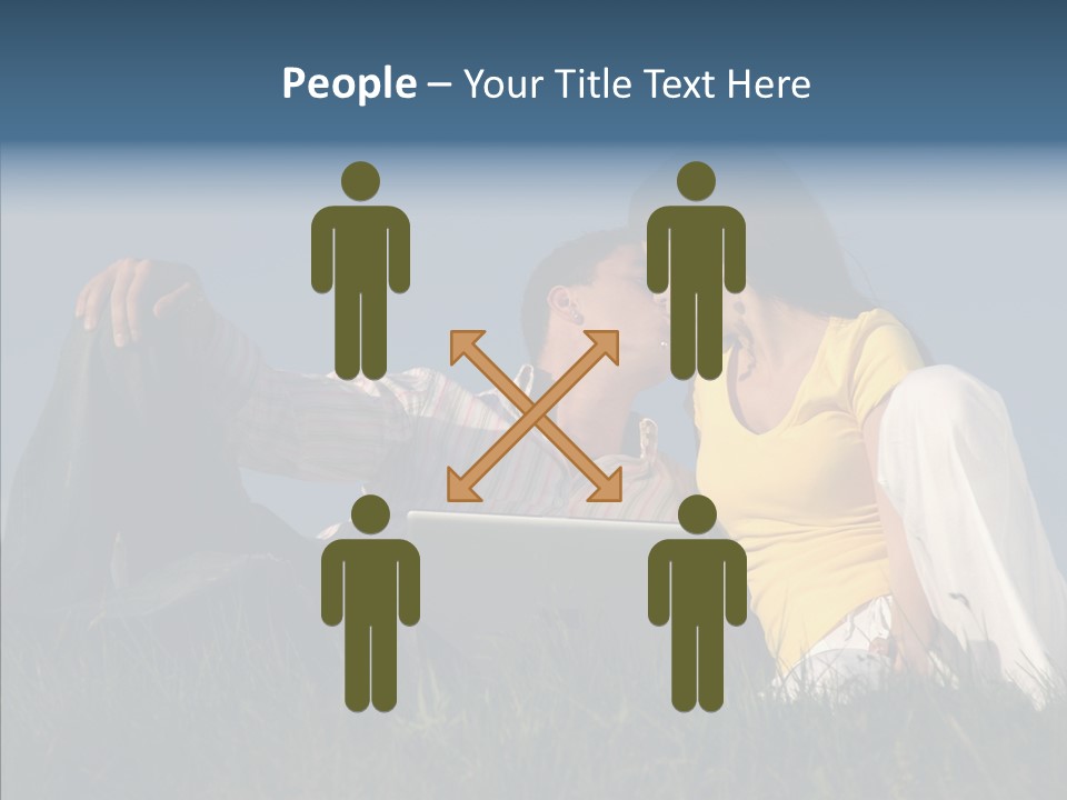 People Communication Corporation PowerPoint Template