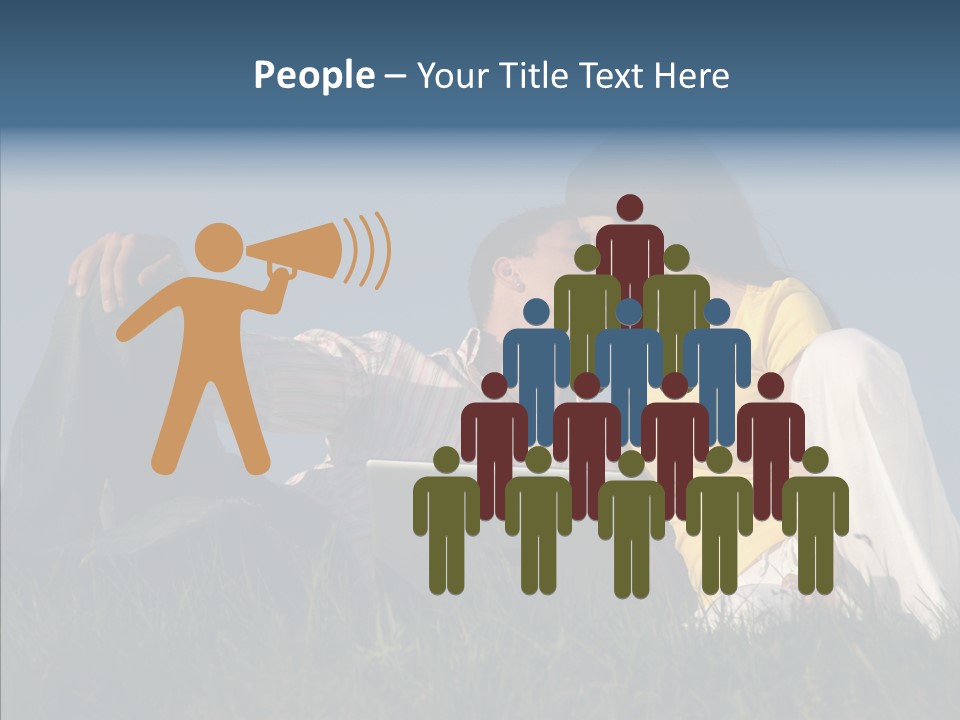 People Communication Corporation PowerPoint Template