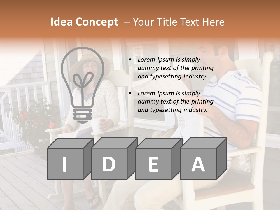 Meeting Bu Ine Chair PowerPoint Template