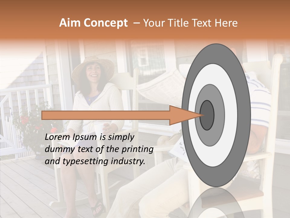 Meeting Bu Ine Chair PowerPoint Template