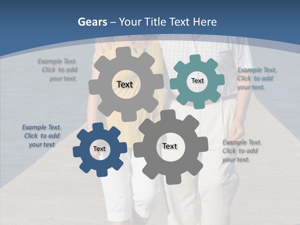 Human Humorou Group PowerPoint Template