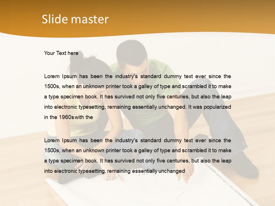 Figure Table Boardroom PowerPoint Template