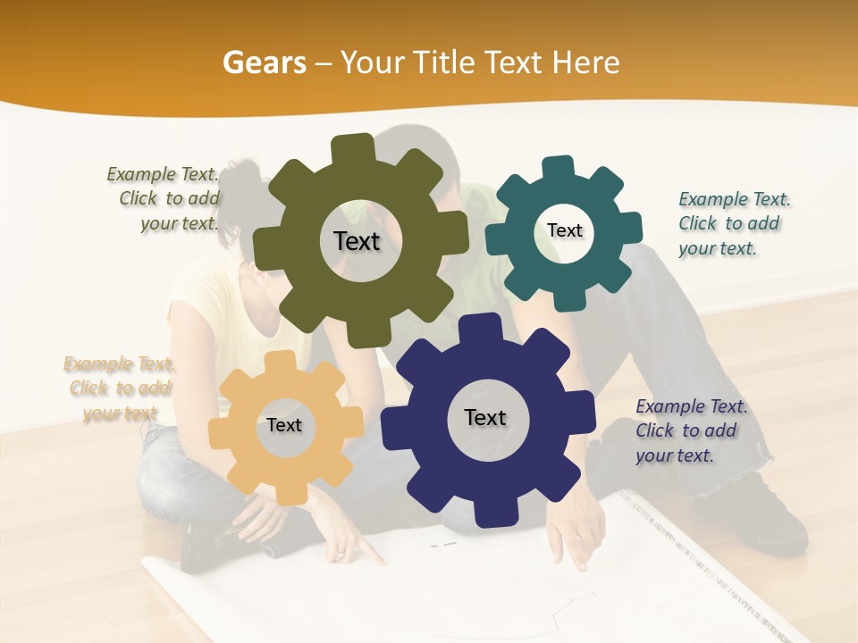 Figure Table Boardroom PowerPoint Template