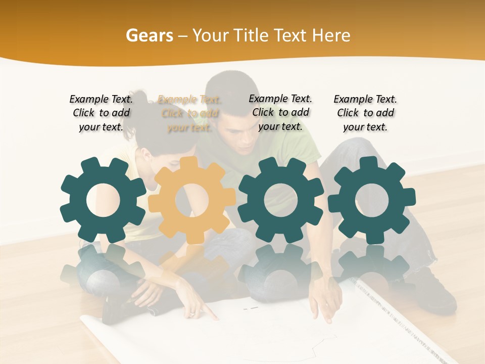 Figure Table Boardroom PowerPoint Template