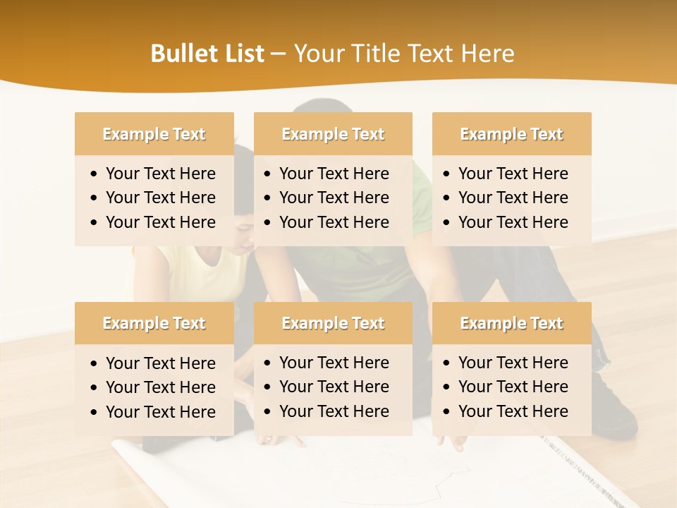 Figure Table Boardroom PowerPoint Template