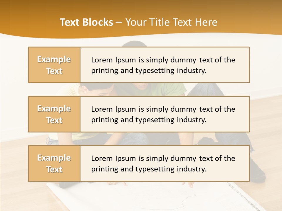 Figure Table Boardroom PowerPoint Template