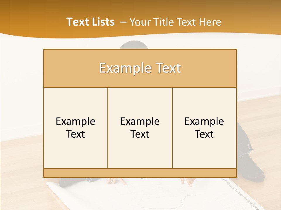 Figure Table Boardroom PowerPoint Template