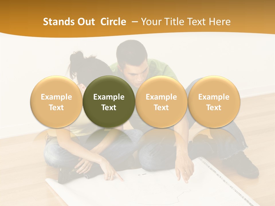 Figure Table Boardroom PowerPoint Template