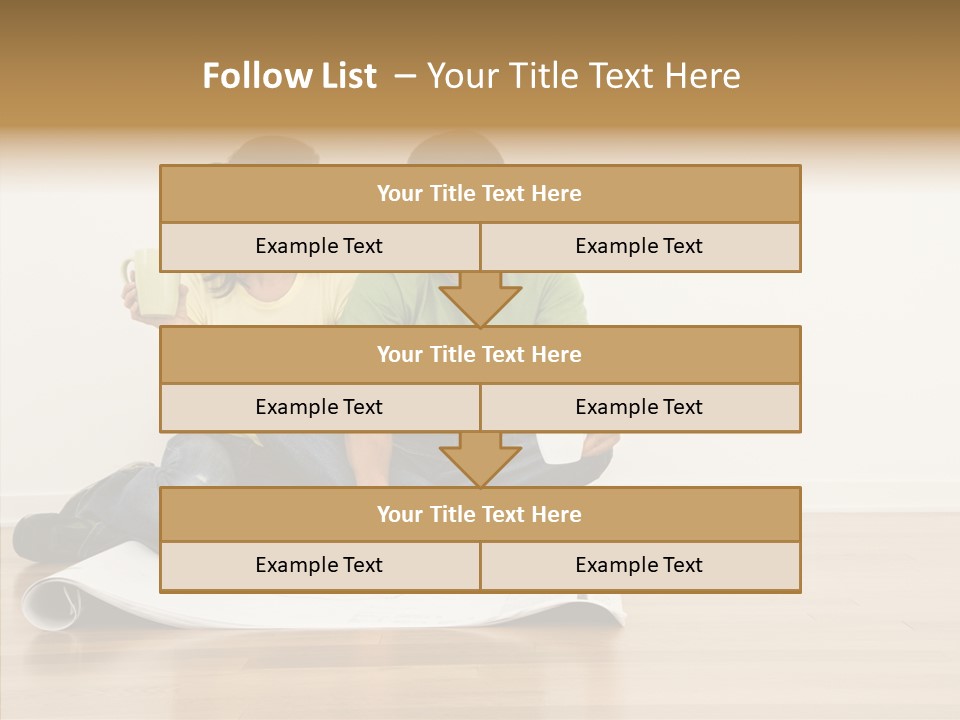 Per On Team Teamwork PowerPoint Template