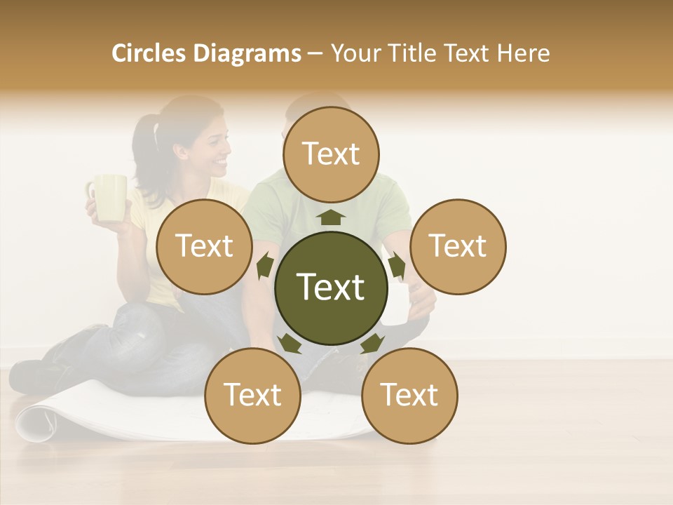 Per On Team Teamwork PowerPoint Template