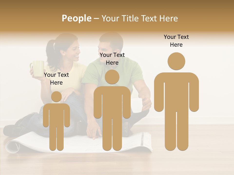 Per On Team Teamwork PowerPoint Template