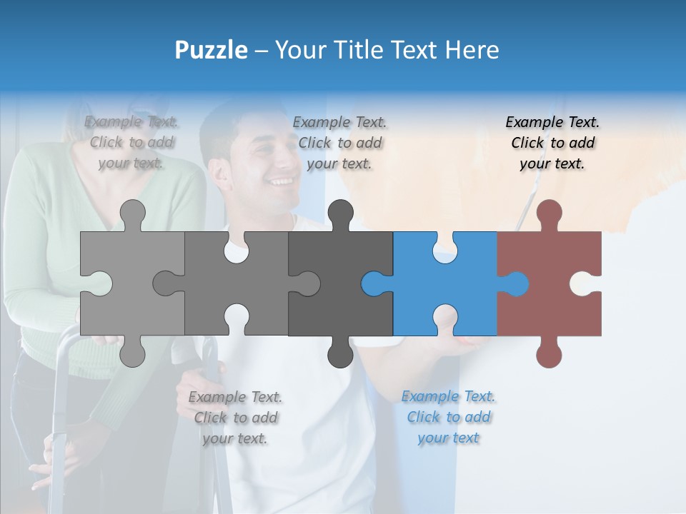 Profe Ional Li Ten Communication PowerPoint Template