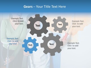 Profe Ional Li Ten Communication PowerPoint Template
