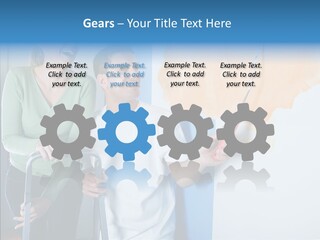 Profe Ional Li Ten Communication PowerPoint Template