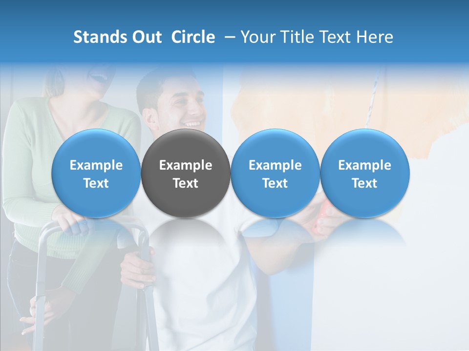 Profe Ional Li Ten Communication PowerPoint Template
