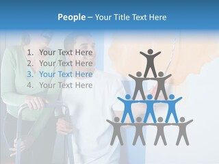 Profe Ional Li Ten Communication PowerPoint Template