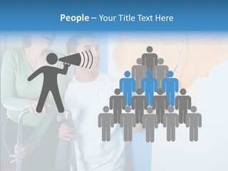 Profe Ional Li Ten Communication PowerPoint Template