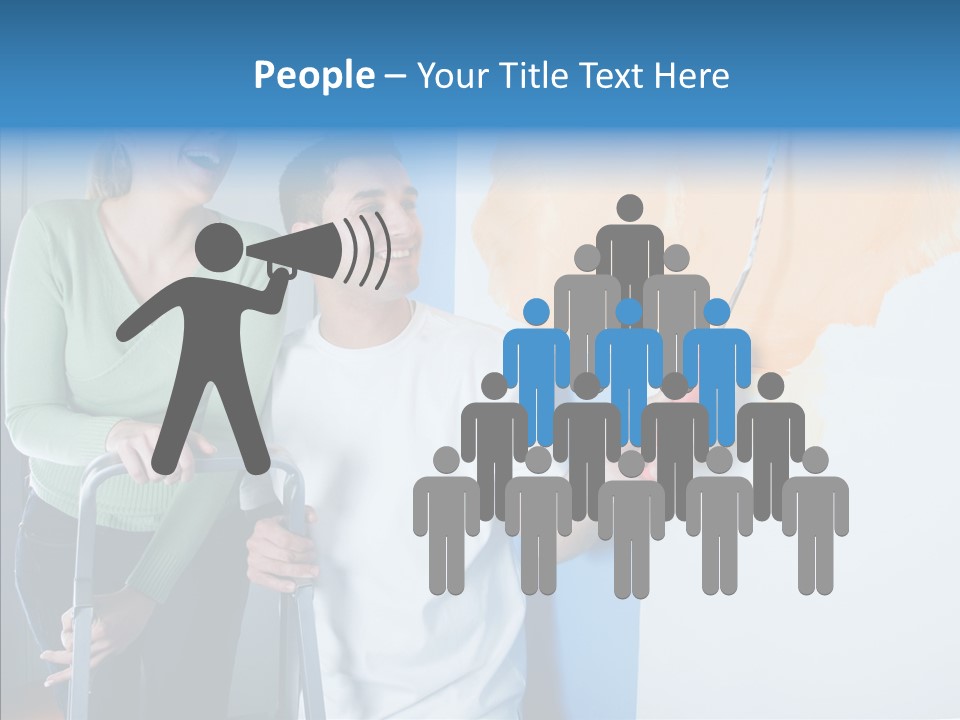 Profe Ional Li Ten Communication PowerPoint Template