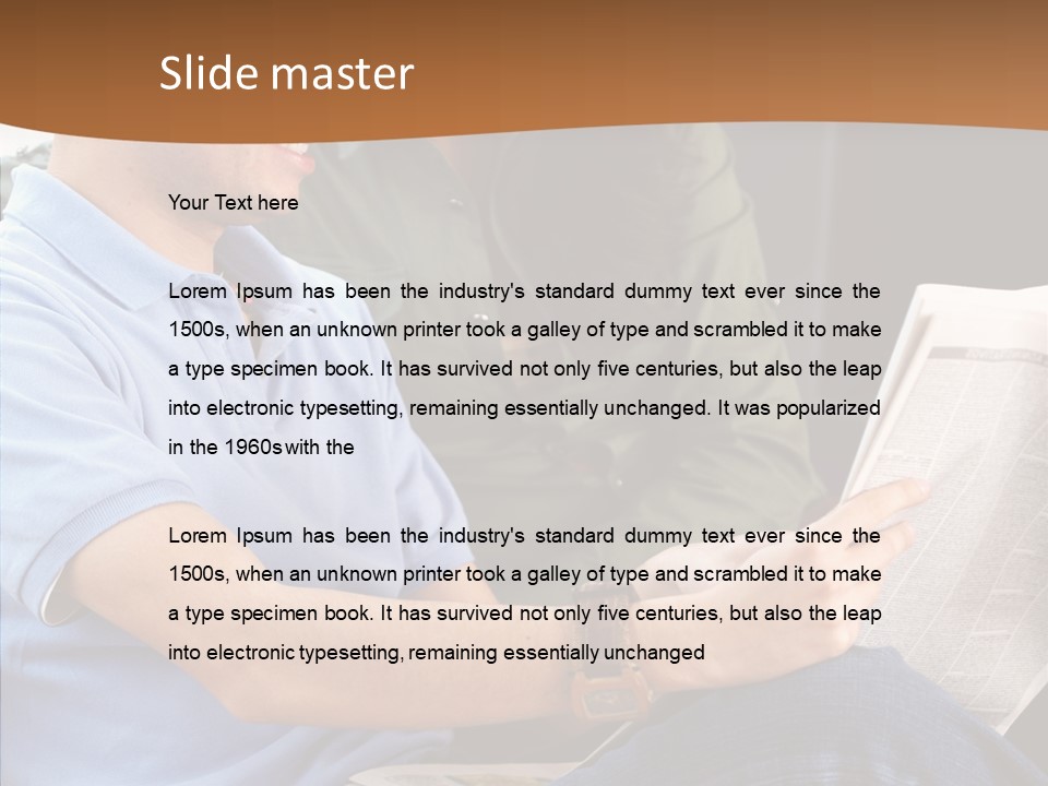 Writing Profe Ional Li Ten PowerPoint Template