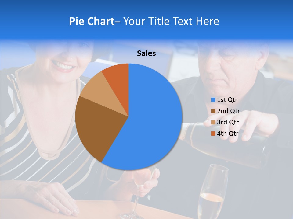 Happy Office Table PowerPoint Template