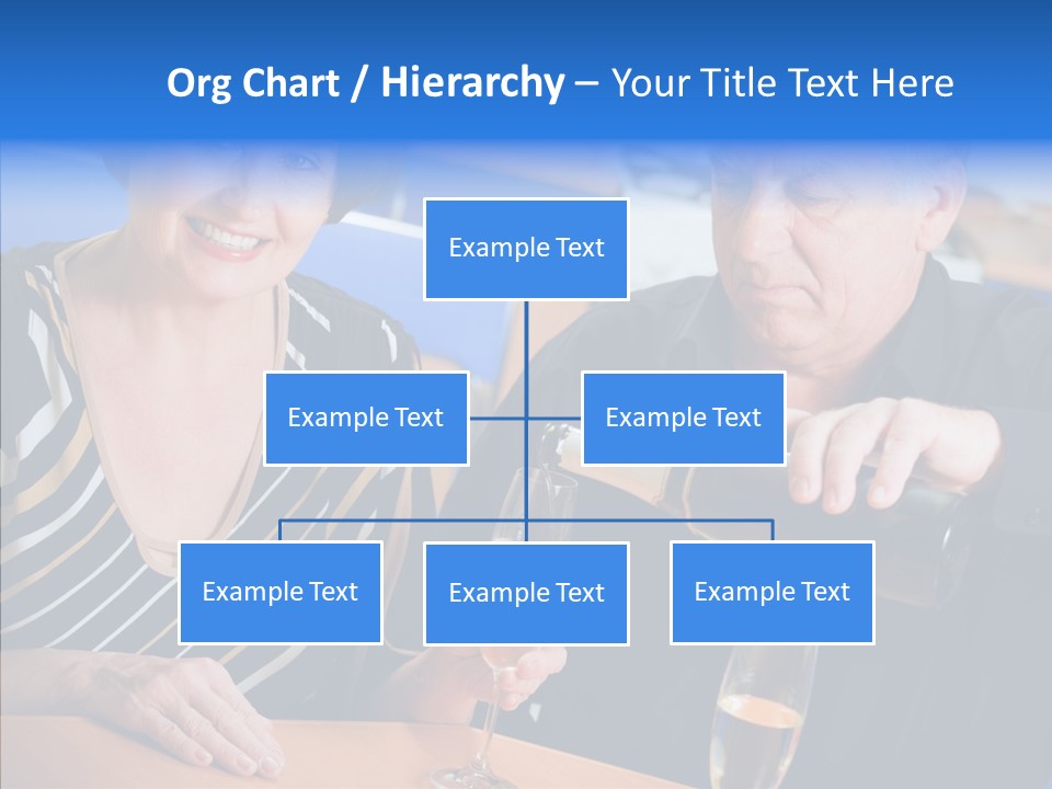 Happy Office Table PowerPoint Template
