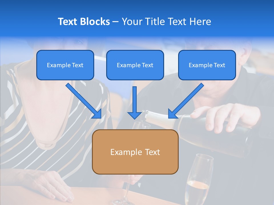 Happy Office Table PowerPoint Template