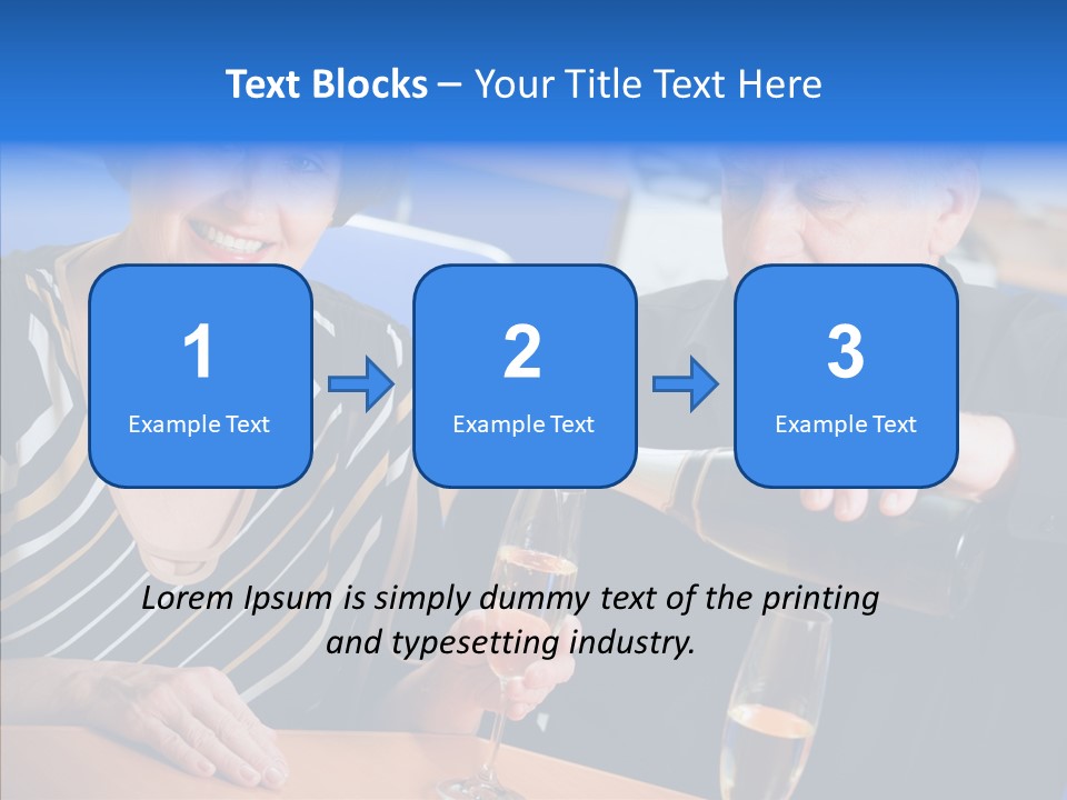Happy Office Table PowerPoint Template