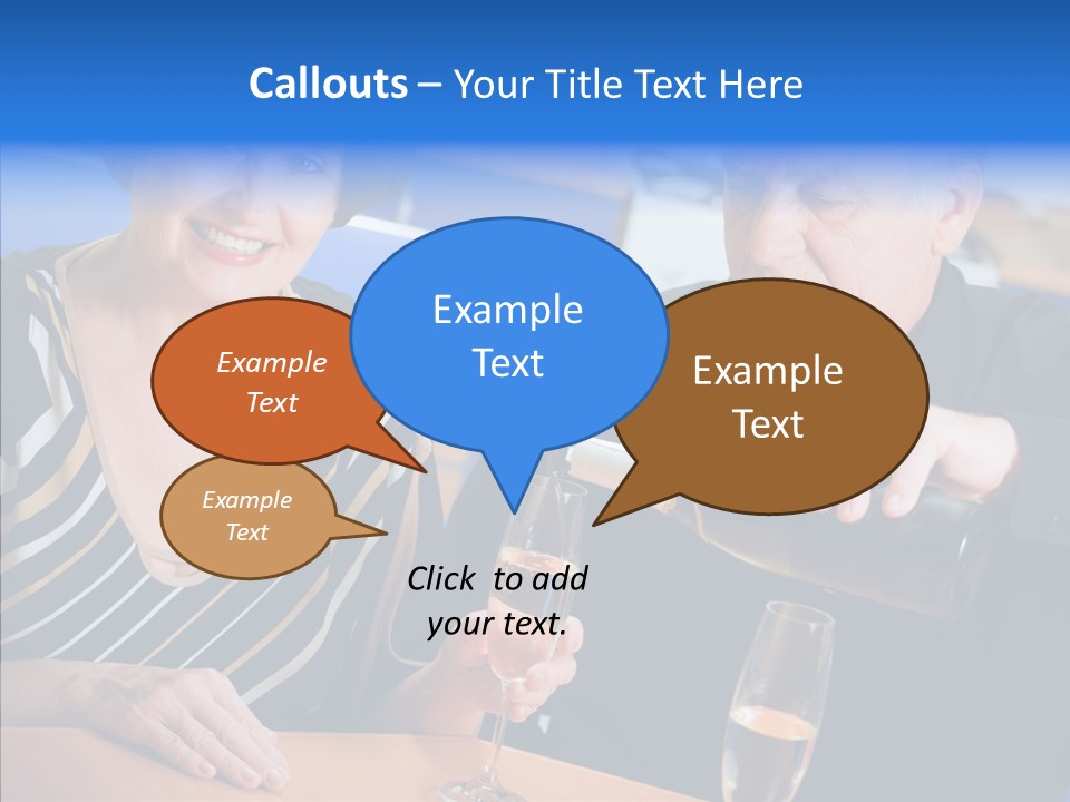Happy Office Table PowerPoint Template