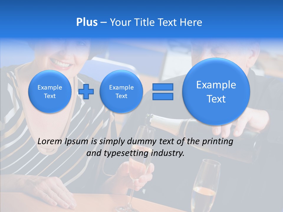Happy Office Table PowerPoint Template