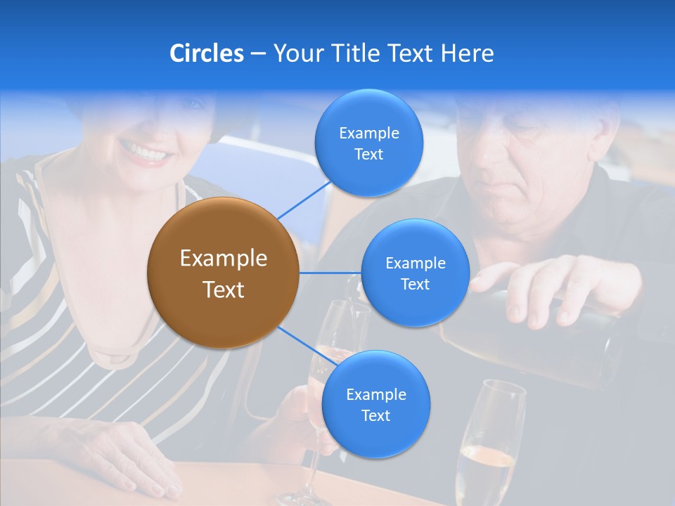 Happy Office Table PowerPoint Template