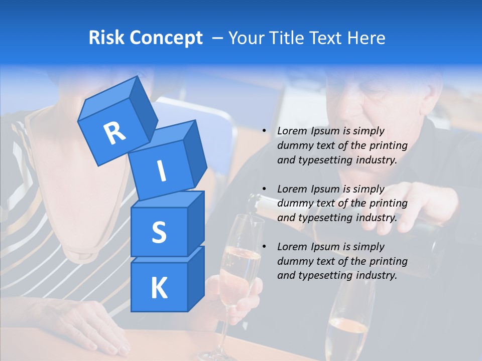 Happy Office Table PowerPoint Template