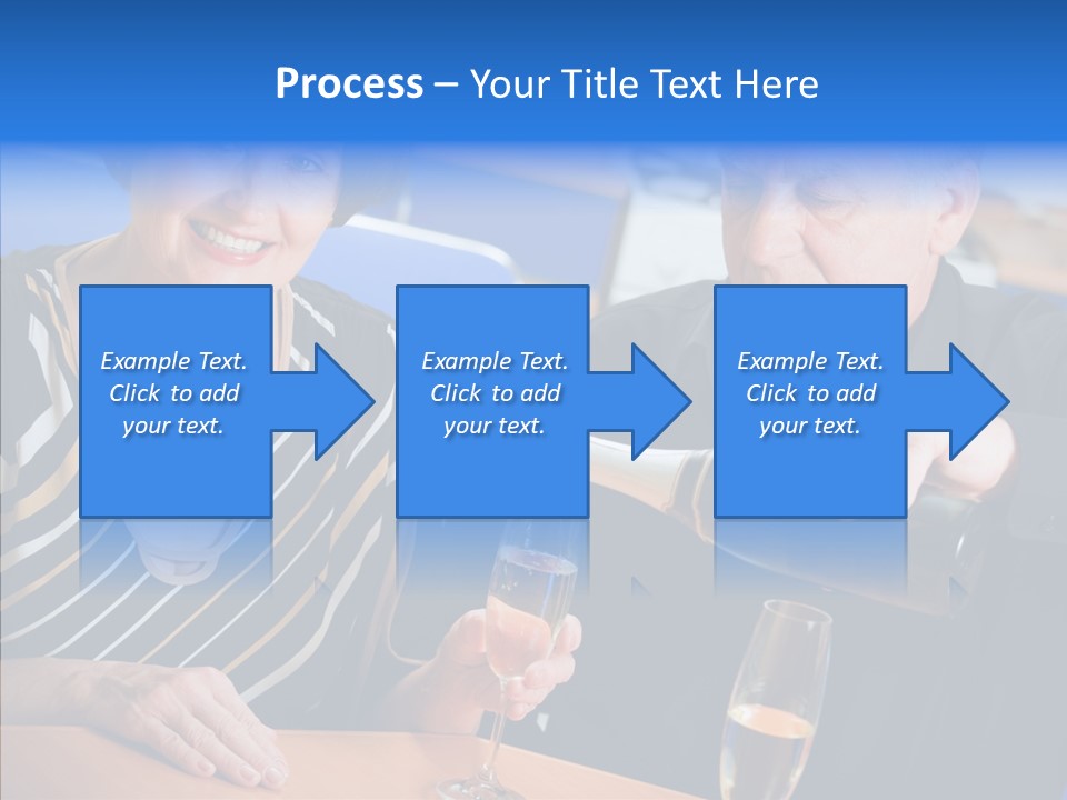 Happy Office Table PowerPoint Template