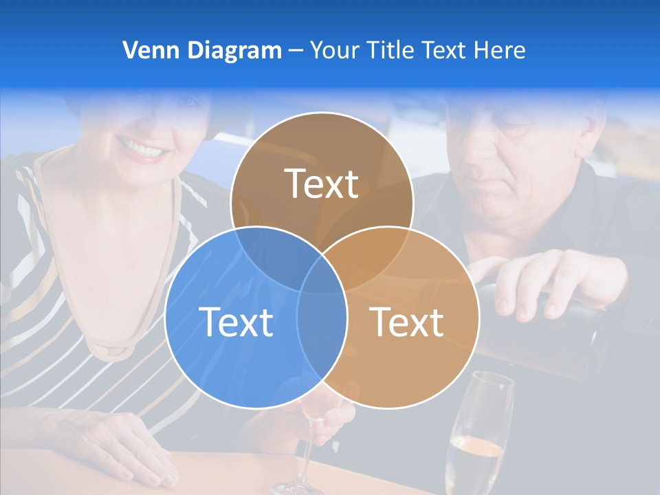 Happy Office Table PowerPoint Template