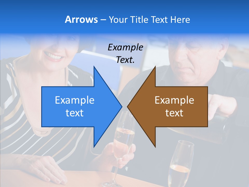 Happy Office Table PowerPoint Template
