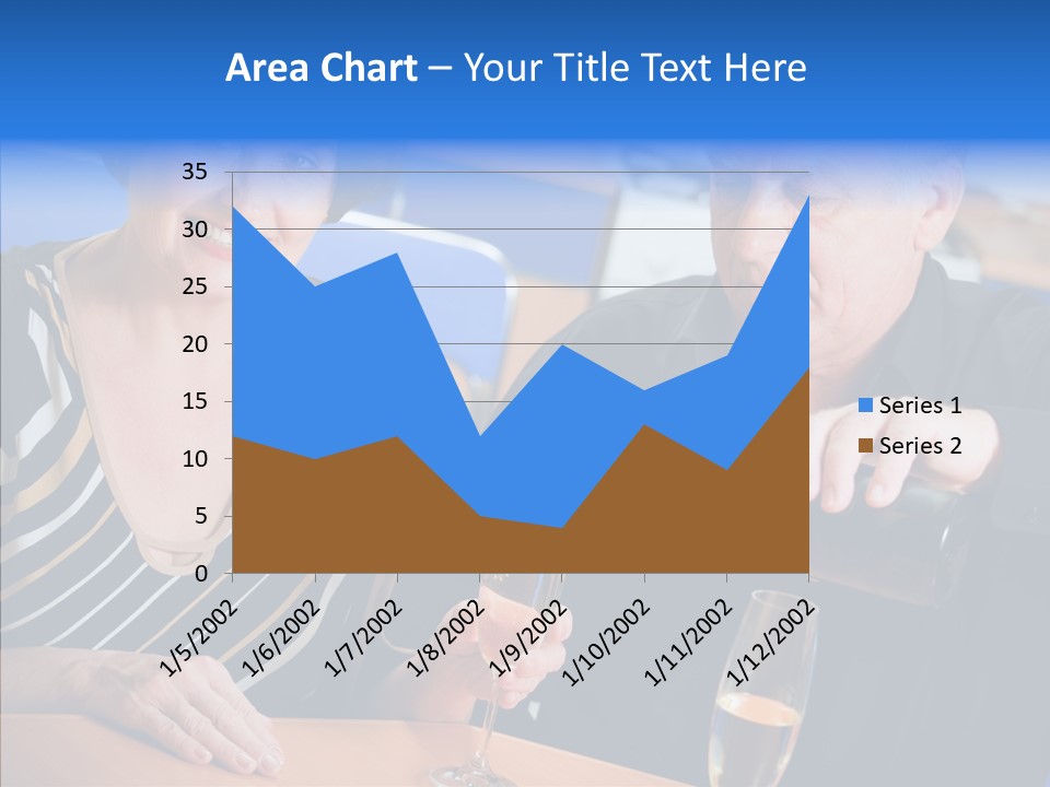 Happy Office Table PowerPoint Template