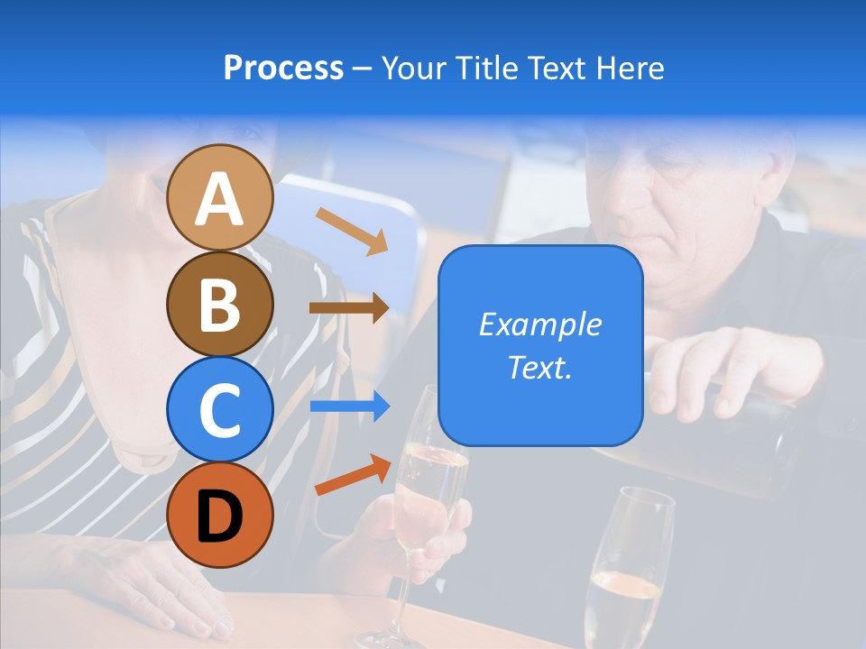 Happy Office Table PowerPoint Template