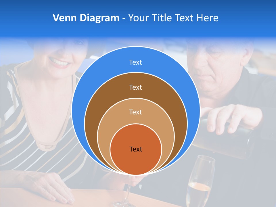 Happy Office Table PowerPoint Template