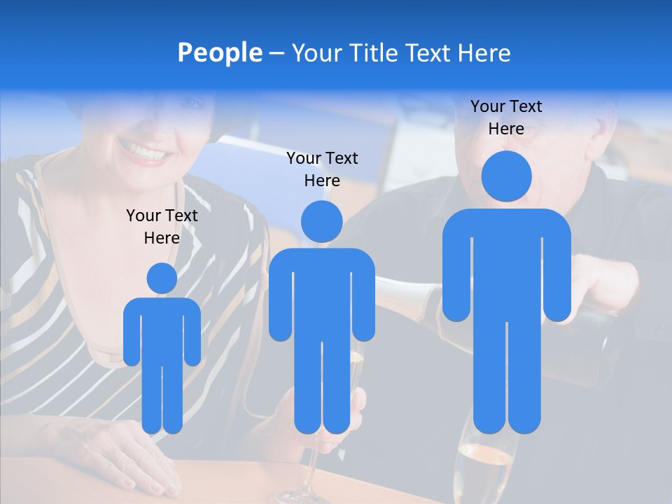 Happy Office Table PowerPoint Template