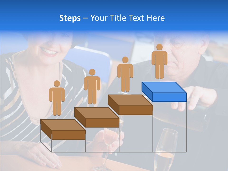 Happy Office Table PowerPoint Template