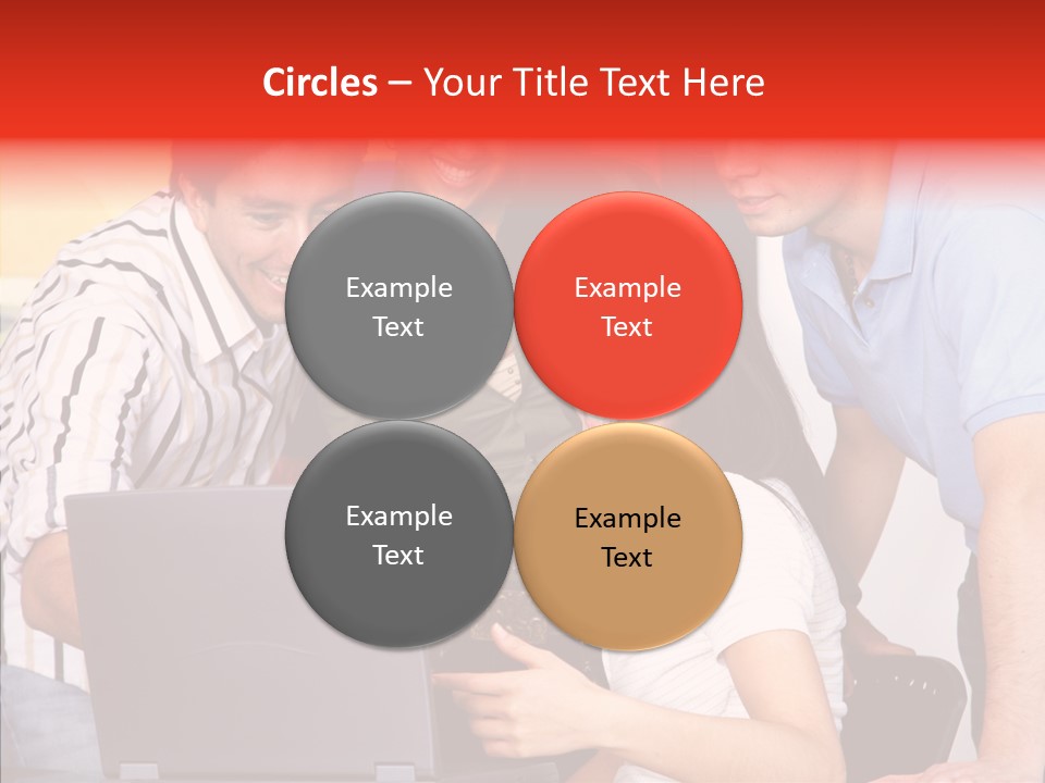 Communication Humorou Management PowerPoint Template