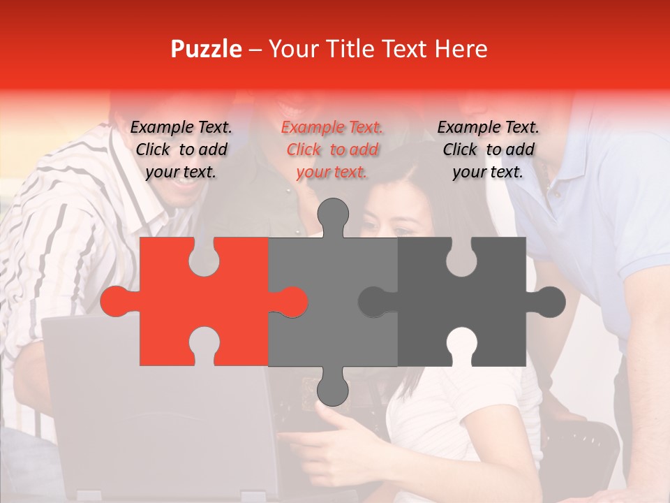 Communication Humorou Management PowerPoint Template