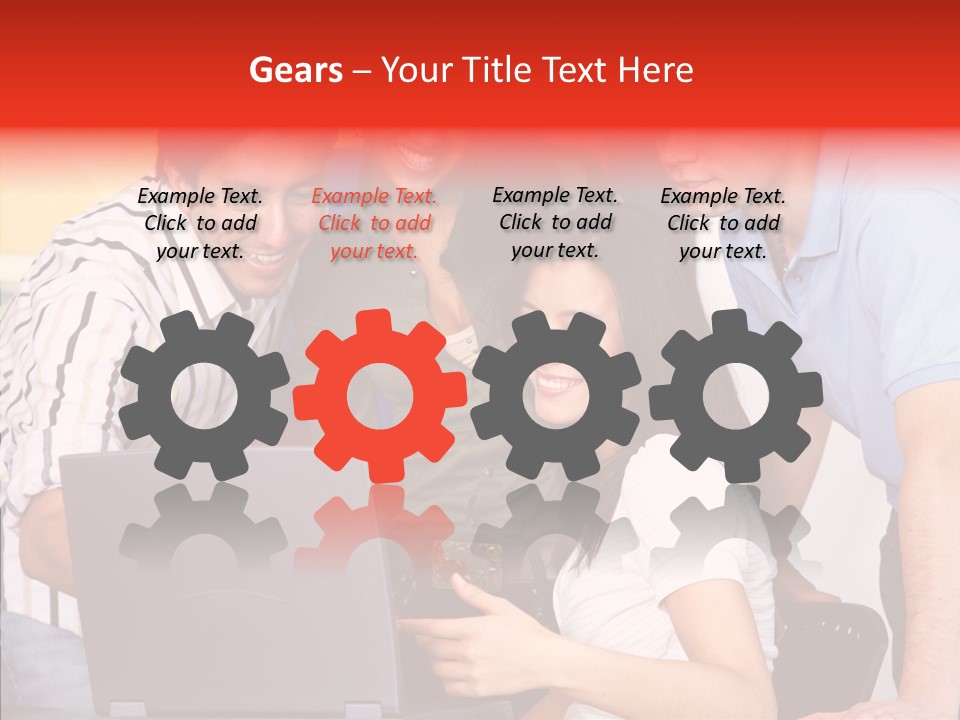 Communication Humorou Management PowerPoint Template