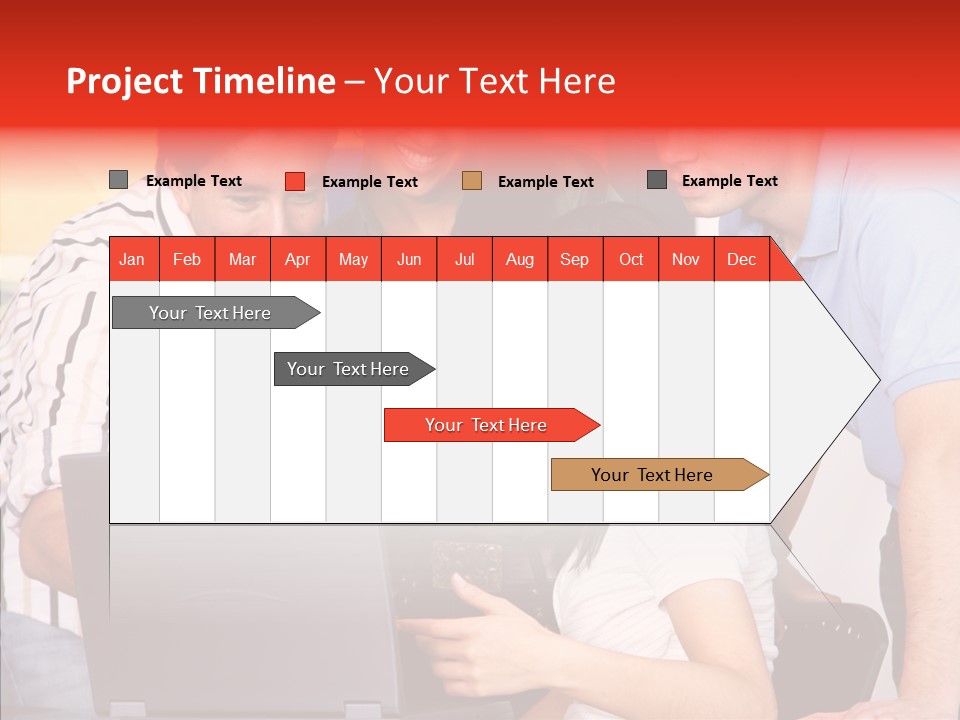 Communication Humorou Management PowerPoint Template